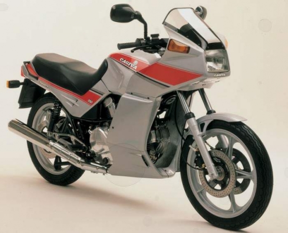 Cagiva 350 Alazzurra 1985